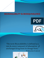 3 Bioavailability and Bioequivalence