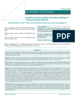 Common Clinical Presentation and Associated Laboratory Findings of Neonatal Hypernatremia