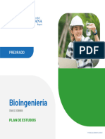 Plan de Estudios - Bioingenieria (Pregrado)