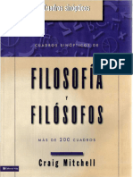 Cuadros Sinópticos de Filosofía y Filósofos (Craig Mitchell)