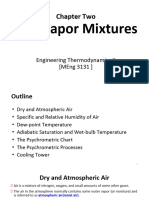 Gas-Vapor Mixtures: Chapter Two