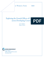 Exploring The Growth Effects of COVID 19 Across Developing Countries