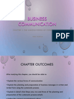 BBA - Chapter 2 - Business Communication