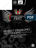 MiniSumo Autónomo - Reglamento Oficial RoboTechFest Juliaca