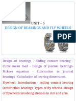 Unit - 5 - Design of Bearing and Flywheel-1