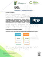 Ensayo Paradigmas de La Investigación