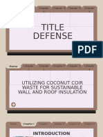 Coconut Insulation