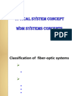 3.1 Single Channel and WDM System Concept