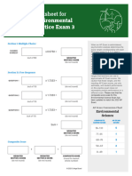 Ap Environmental Science 2020 Practice Exam and Notes 3 Scoring Worksheet