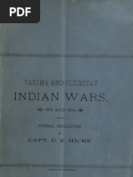 Urban East Hicks - Yakima and Clickitat Indian Wars, 1855 and 1856 (c1886)