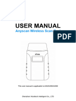 User Manual: Anyscan Wireless Scan Tool