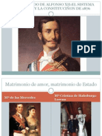 12.5 El Reinado de Alfonso Xii