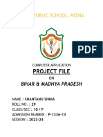 CA Project File - Shantanu