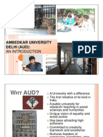 Ambedkar University Delhi (Aud) :: An Introduction