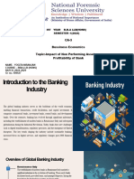 Yogita Eco Report Imapct On Npa On Profitability of Banks