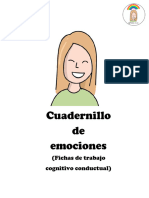 Cuadernillo de Emociones (Fichas de Trabajo Cognitivo Conductual)