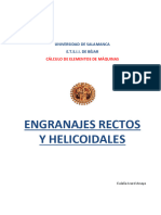 Engranajes Rectos y Helicoidales