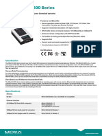 Moxa Nport 6100 6200 Series Datasheet v1.5