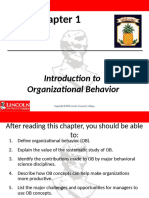 Chapter 1 Introduction To Organizational Behaviour