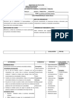 Secuencia Semanal Unigrado Religión 3° La Primera Comunidad de Jesús