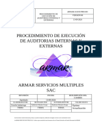 Procedimiento de Ejecución de Auditorias Internas y Externas