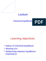 Lecture-Chemical Equlibrium Faiza