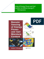 Remote Sensing of Energy Fluxes and Soil Moisture Content 1st Edition George P. Petropoulos 2024 Scribd Download