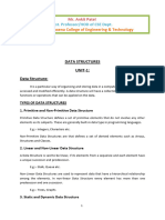 Data Structure Notes