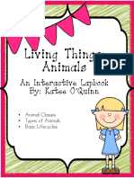 Living Things: Animals: An Interactive Lapbook By: Katee O'Quinn