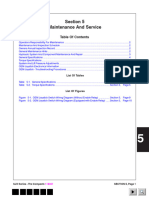 Section 5 Maintenance and Service: List of Tables