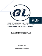 Good Life Restaurant, Bakery & Catering Business Plan 2022