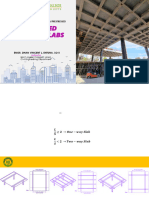 Design & Analysis of One-Way & Two-Way Slabs
