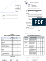 SF 9 ES Learners Progress Report Card