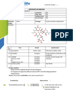 Erythromycin EP Impurity K COA