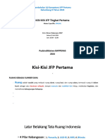 Pembekalan Materi Spasial JFP Pertama Gel III 23 Juli 2024 Binsar PHN