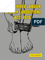 Summary of The Bonded Labour System (Abolition) Act, 1976