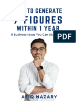 How To Generate 7 Figures Within 1 Year