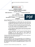 Hawa Abdilahi V Isaac Ndege Arap Chumo (Sued Separate As Administrators of The Estate of Malakwen A Chengo (2019) eKLR