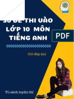 30 de Thi Vao Lop 10 Mon Tieng Anh Co Dap An