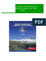 Where Can Buy Super Porphyry Copper and Gold Deposits A Global Perspective 1st Edition T.M. Porter (Editor) Ebook With Cheap Price