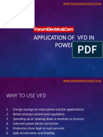 Application of VFD in Power Plants