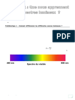 TP 3A - Que Nous Apprennent Les Spectres Lumineux