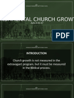 Fundamental Church Growth