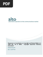 ALTO DJEI SI Copyright Consultation