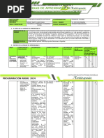 Unidad de Aprendizaje - 3ro Sec - Dpcc-Iv