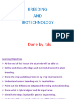 Breeding and Biotechnology