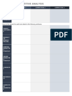 Competitive Analysis Maker