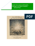 (Ebooks PDF) Download Altruism Altruistic Love Science Philosophy Religion in Dialogue 1st Edition Stephen Garrard Post Full Chapters