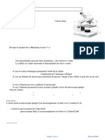 TD: Organisation de La Cellule: Exercice 1: A-B