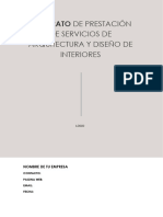 Contrato de Prestación de Servicios PLANTILLA EDITABLE